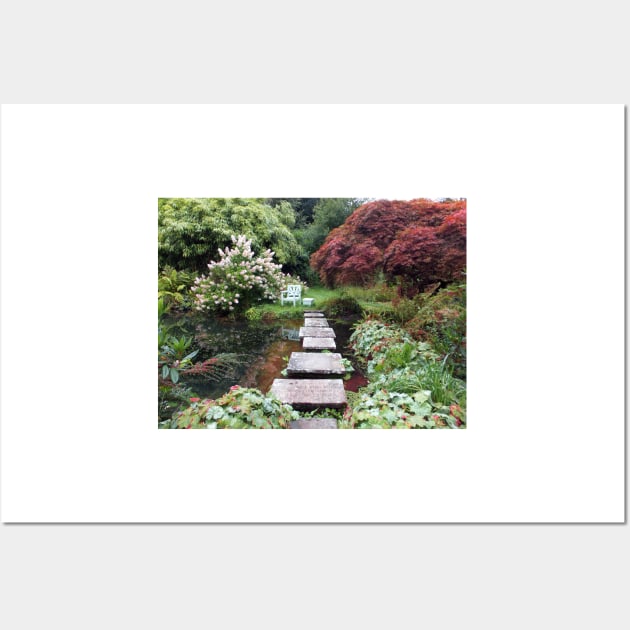 Japanese garden Wall Art by pinkal